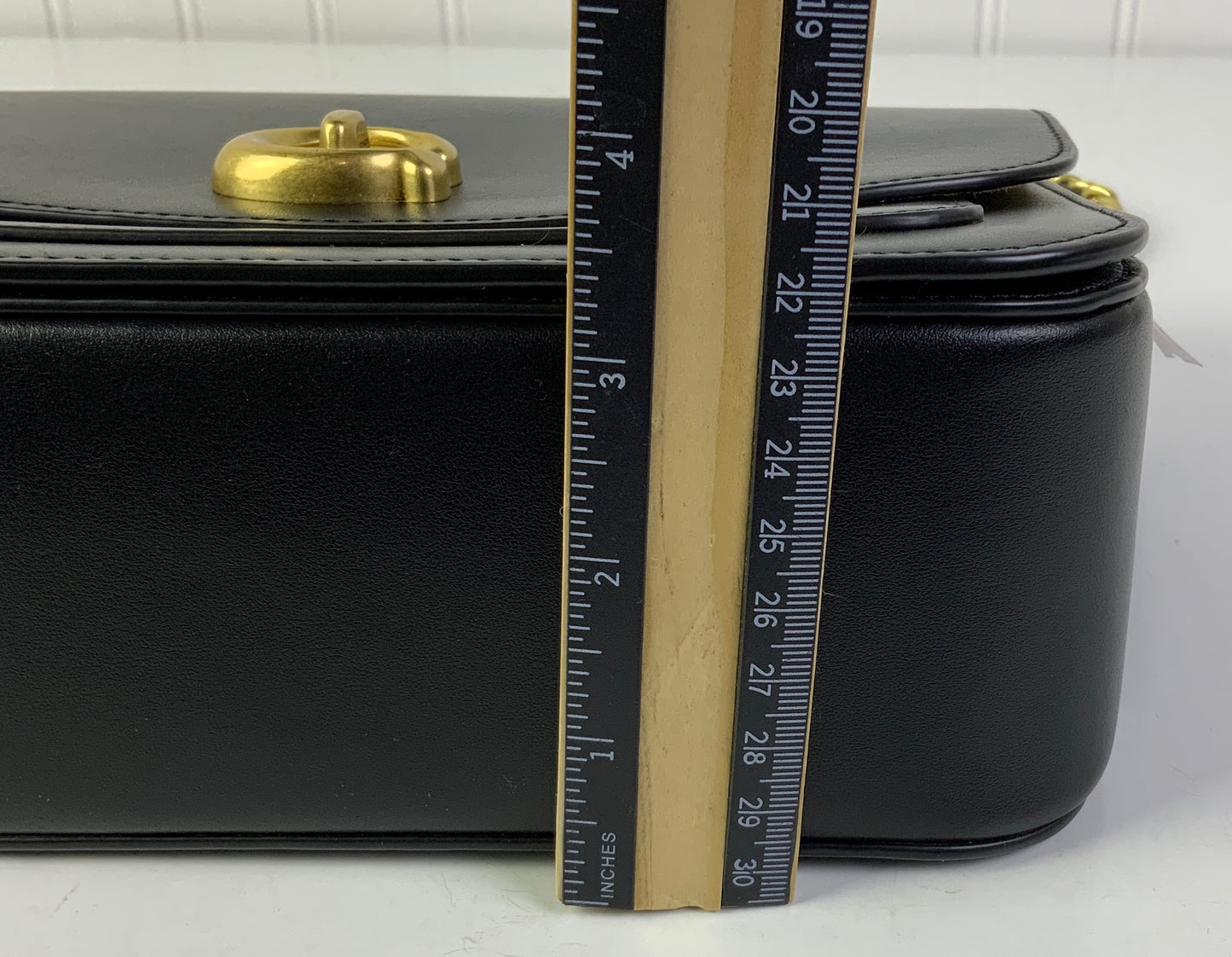 Handbag Designer By Coach In Black, Size:Medium