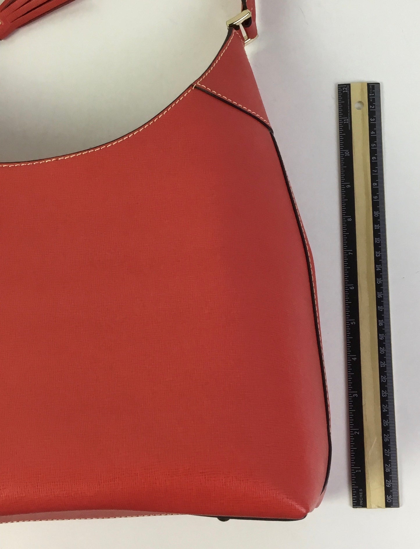 Handbag Designer By Dooney And Bourke In Red, Size:Medium