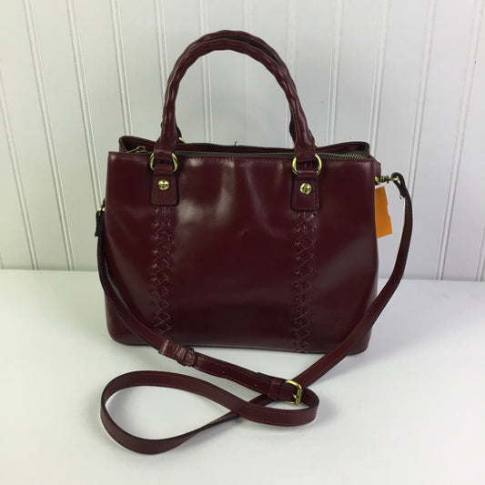 Crossbody Designer By Patricia Nash In Red, Size:Large
