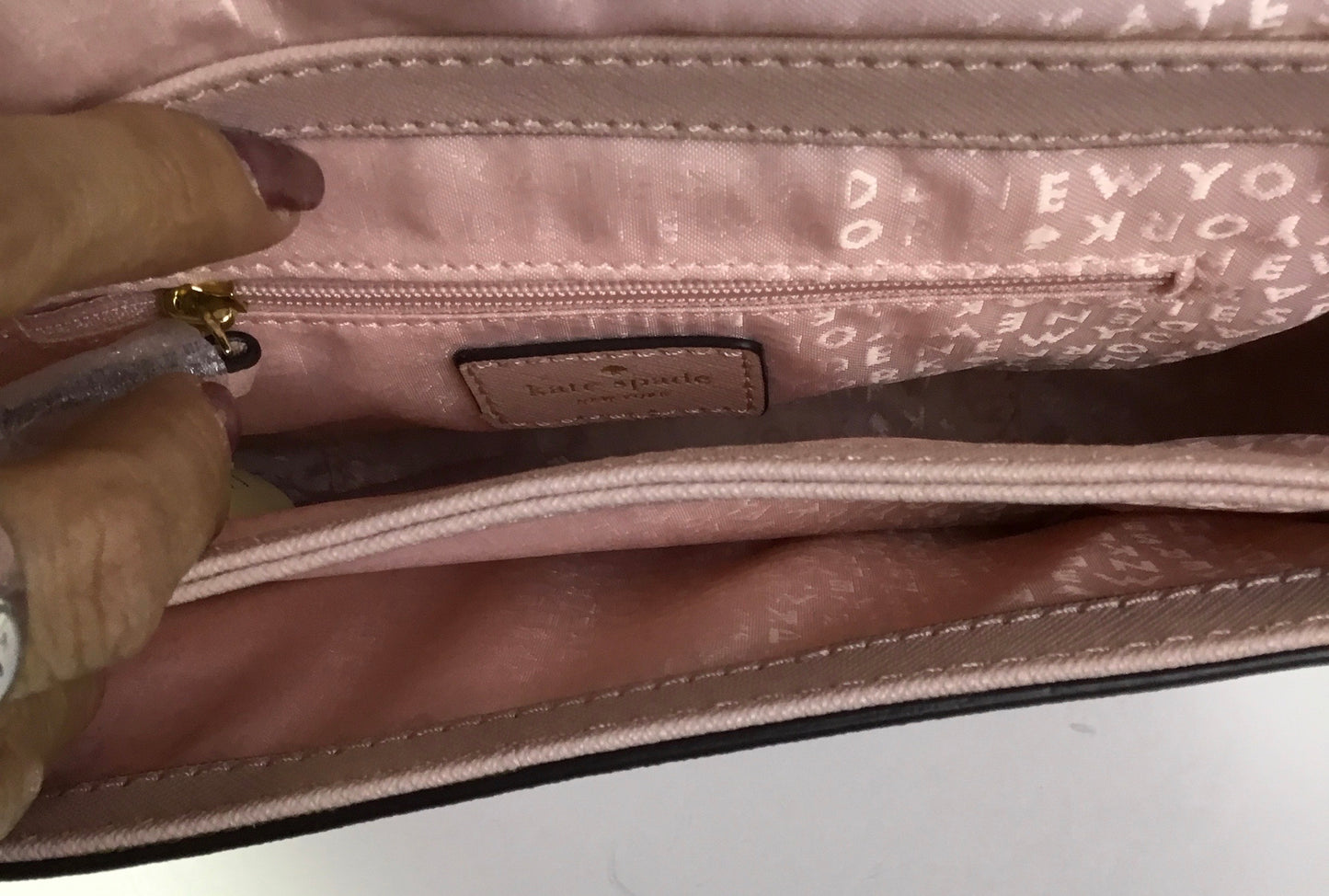 Crossbody Designer By Kate Spade In Pink, Size:Small