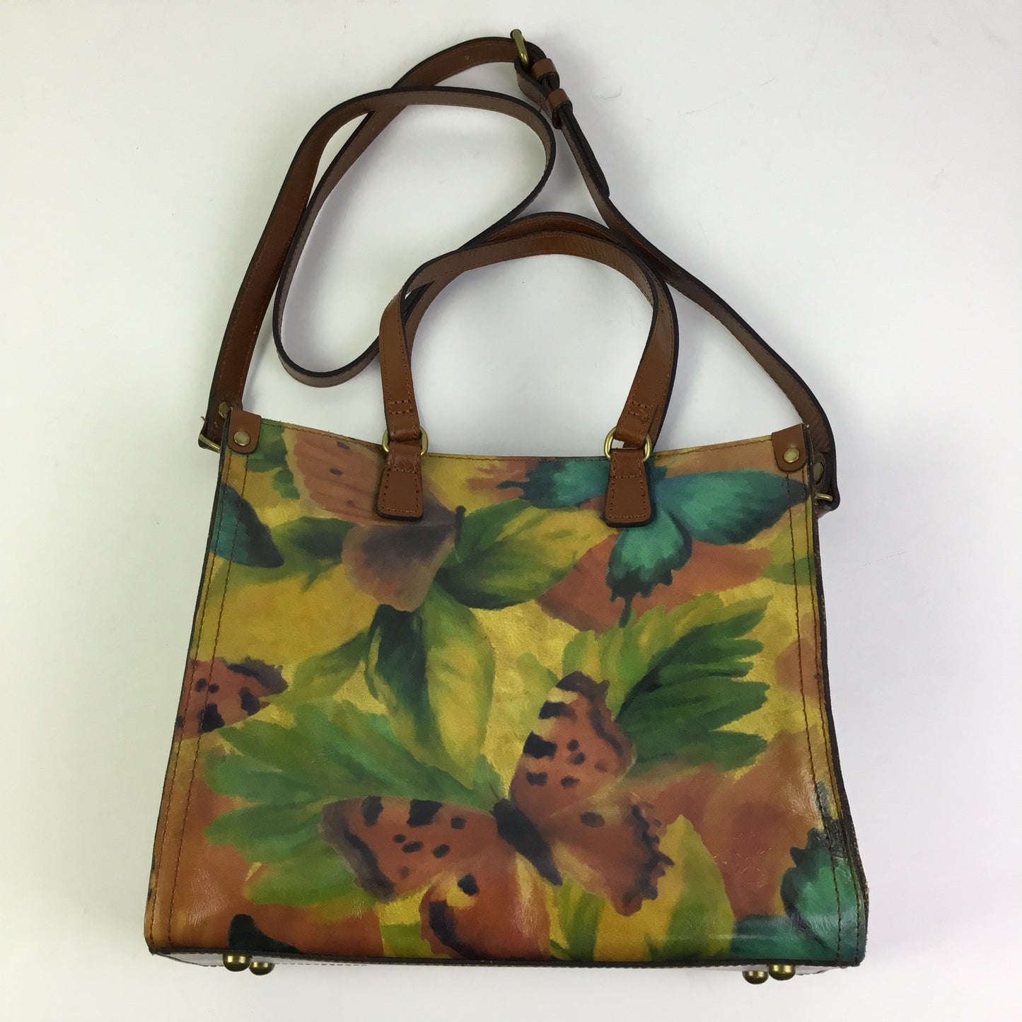 Handbag Designer By Patricia Nash In Yellow, Size:Medium
