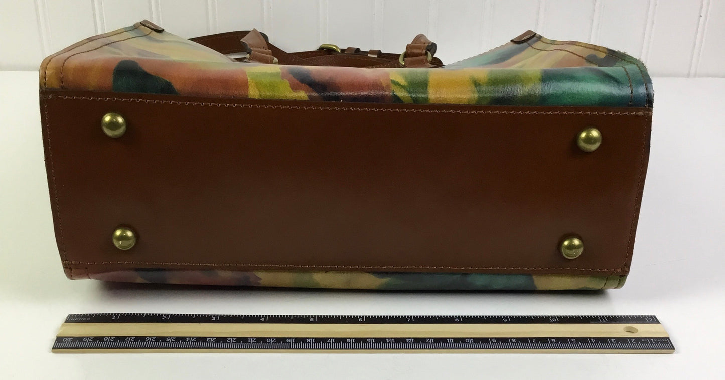 Handbag Designer By Patricia Nash In Yellow, Size:Medium