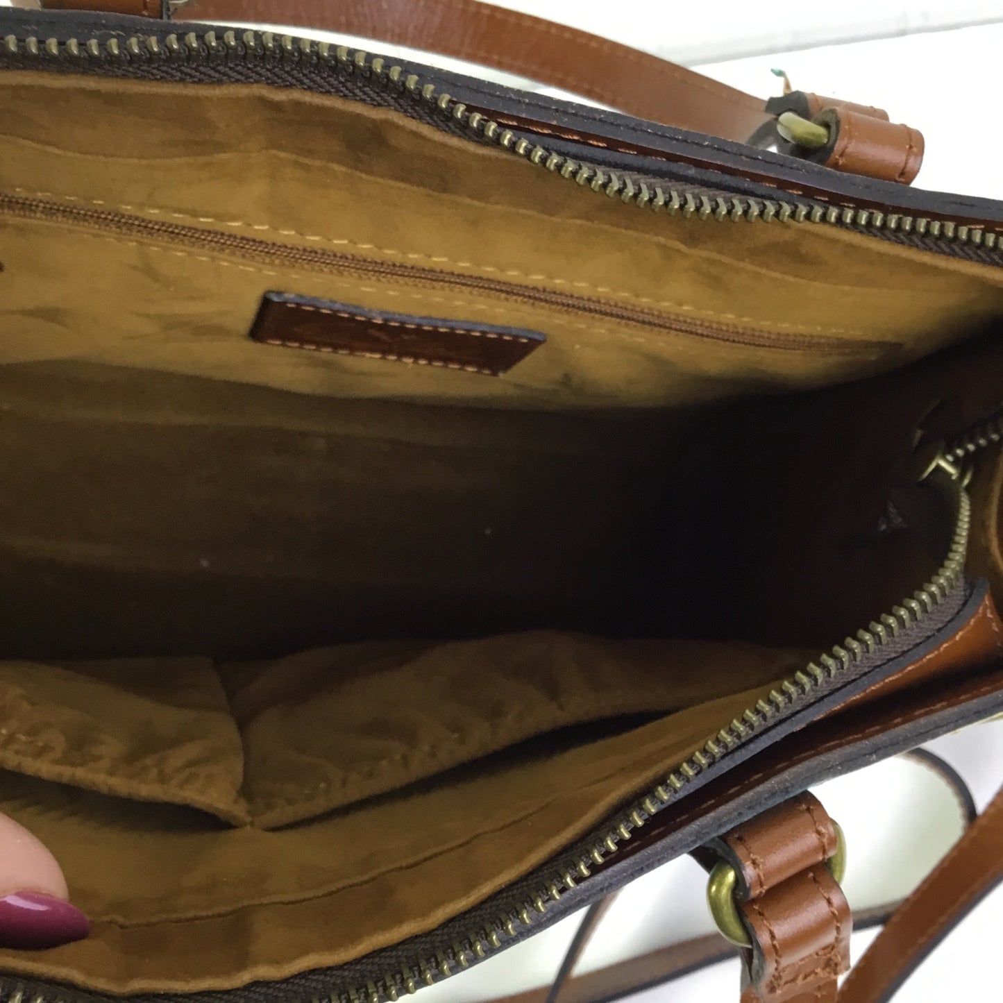 Handbag Designer By Patricia Nash In Yellow, Size:Medium