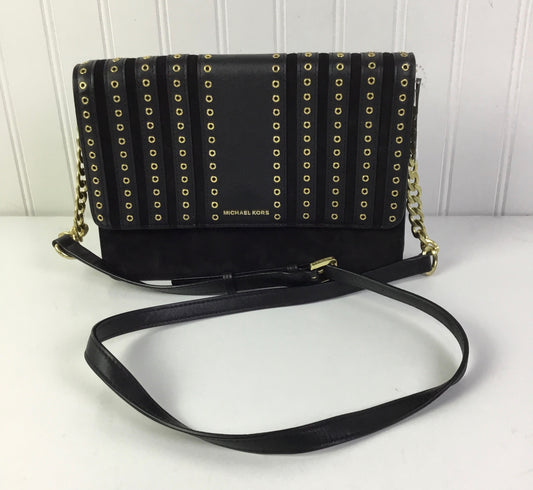 Crossbody Designer By Michael Kors In Black, Size:Medium