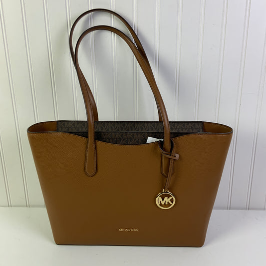 Handbag Designer By Michael Kors In Brown, Size:Large
