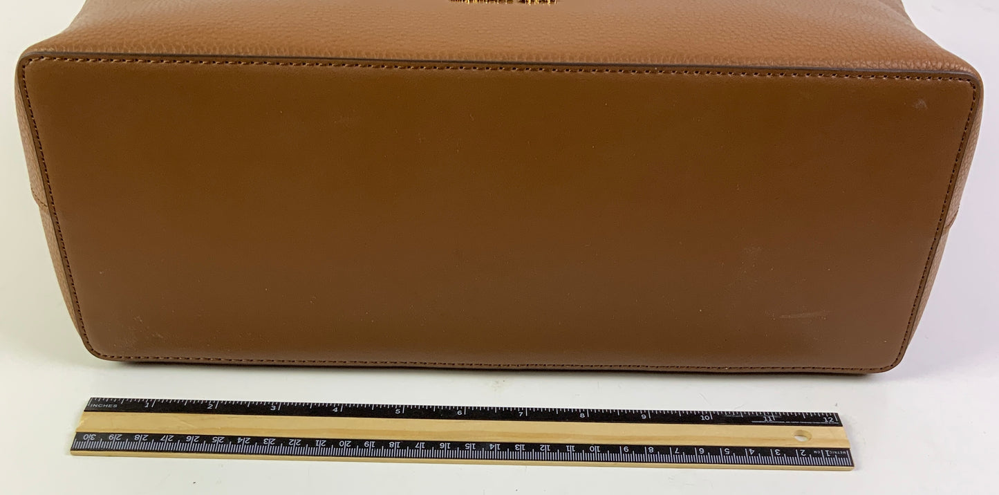 Handbag Designer By Michael Kors In Brown, Size:Large