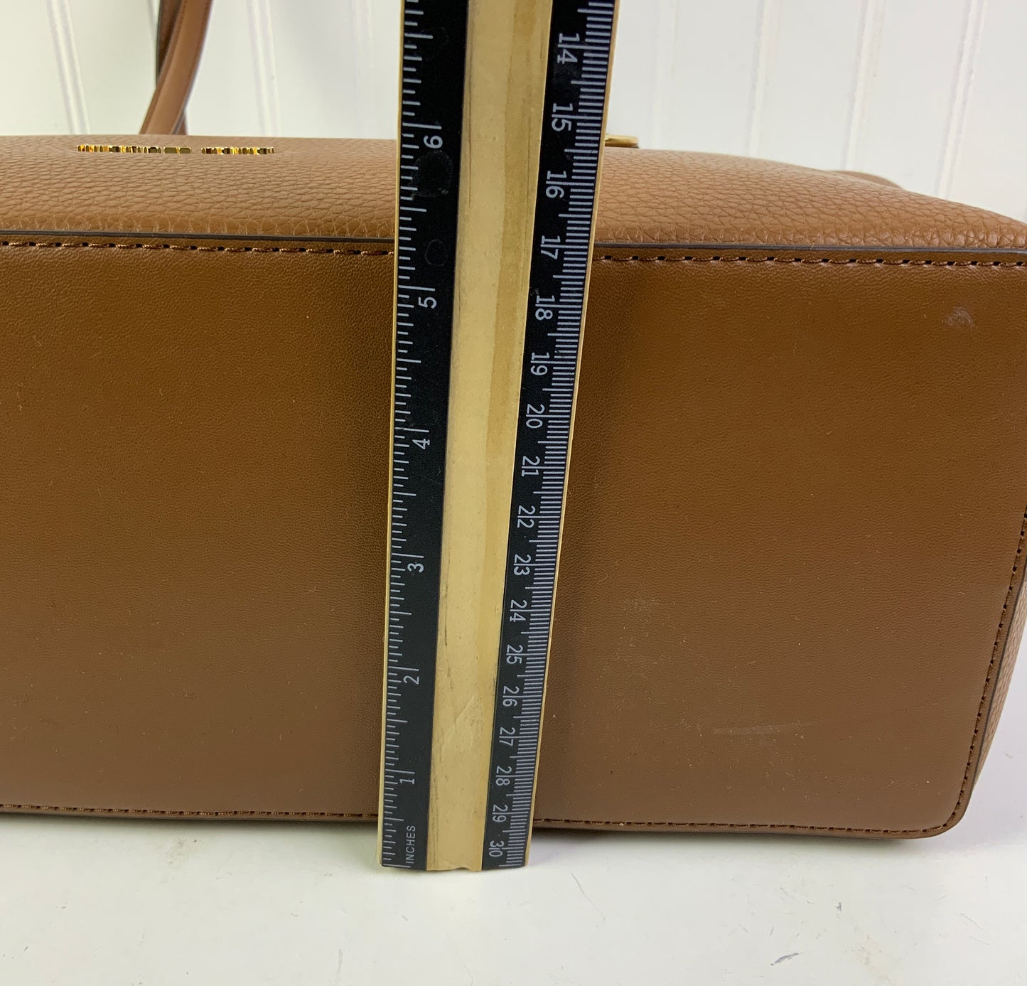 Handbag Designer By Michael Kors In Brown, Size:Large