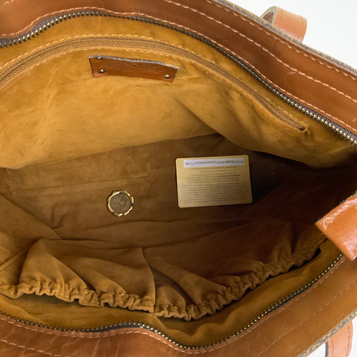 Handbag Designer By Patricia Nash In Brown, Size:Large