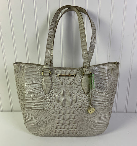 Handbag Designer By Brahmin In Grey, Size:Medium