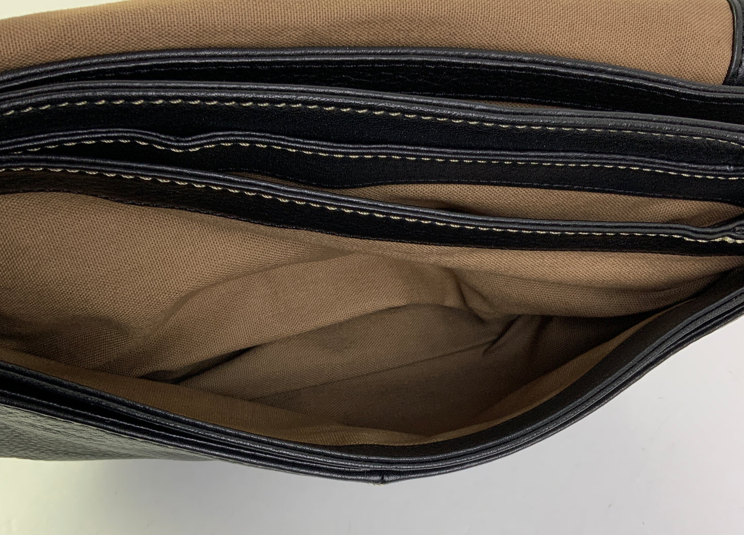 Handbag Leather By Isaac Mizrahi Live Qvc, Size: Medium