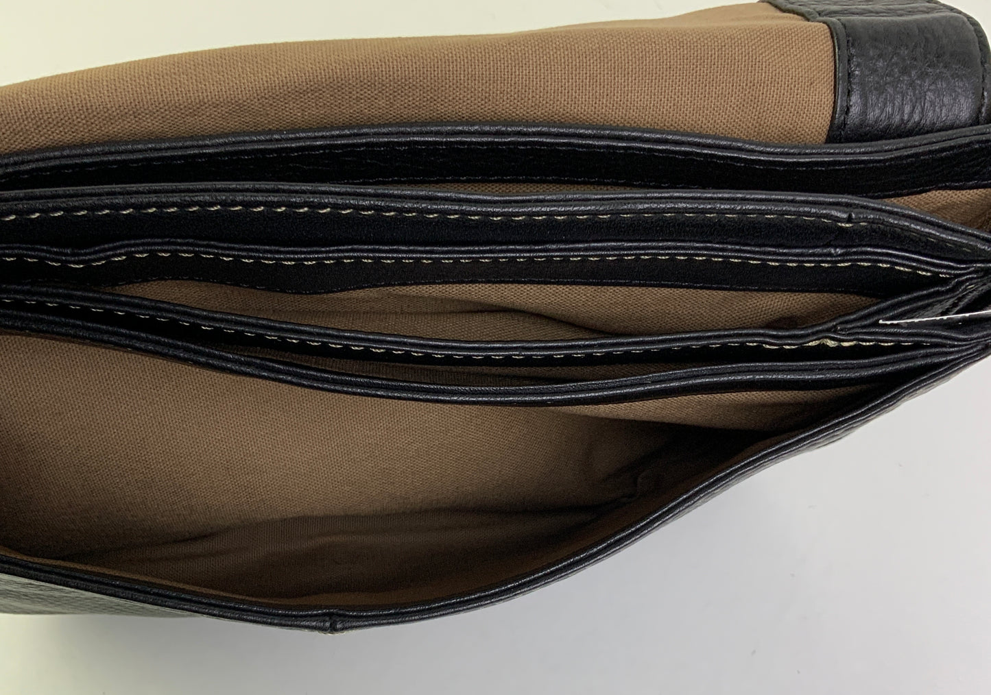 Handbag Leather By Isaac Mizrahi Live Qvc, Size: Medium
