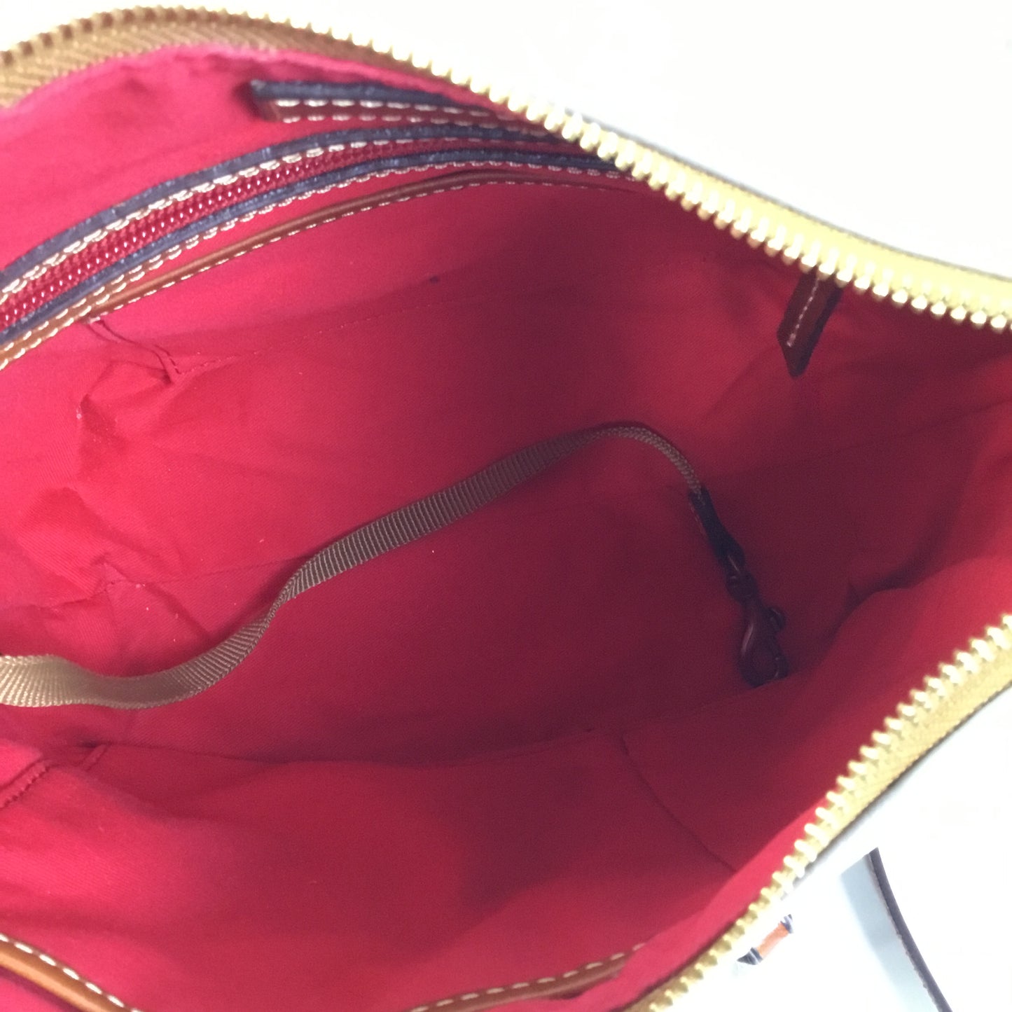 Crossbody Designer By Dooney And Bourke In Grey, Size:Medium