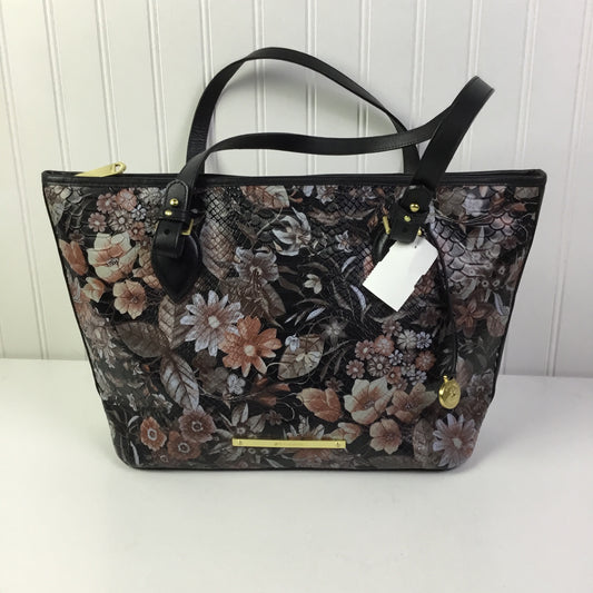 Handbag Designer By Brahmin In Black, Size:Medium