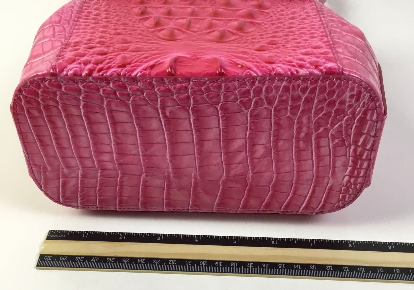 Crossbody Designer By Brahmin In Pink, Size:Small