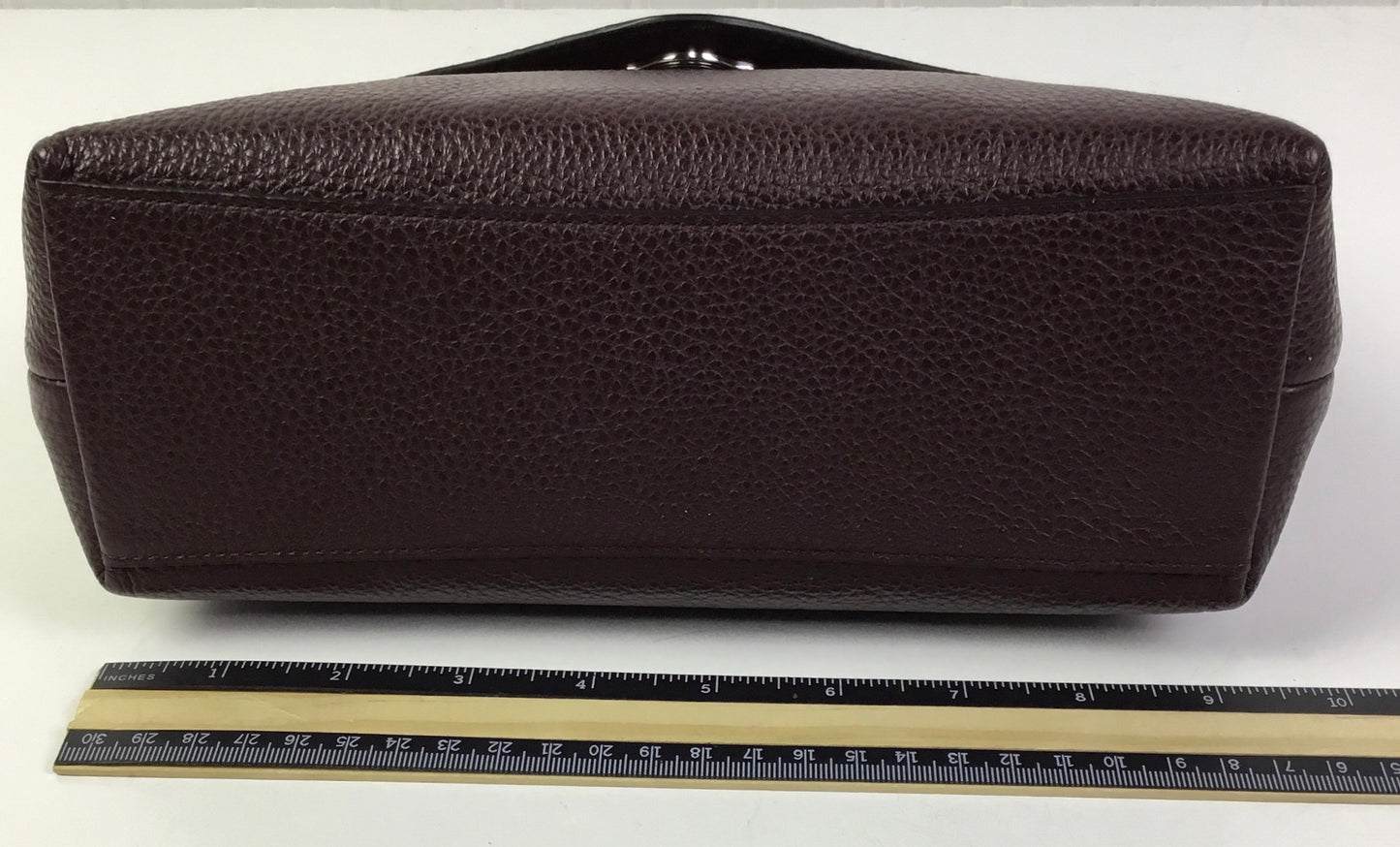 Crossbody Designer By Coach In Maroon, Size:Medium