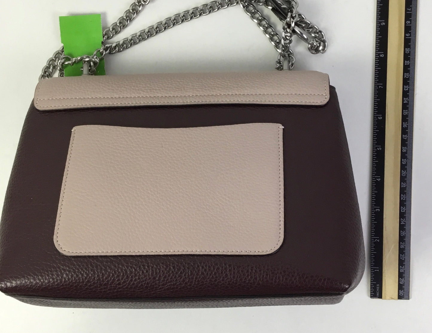 Crossbody Designer By Coach In Maroon, Size:Medium