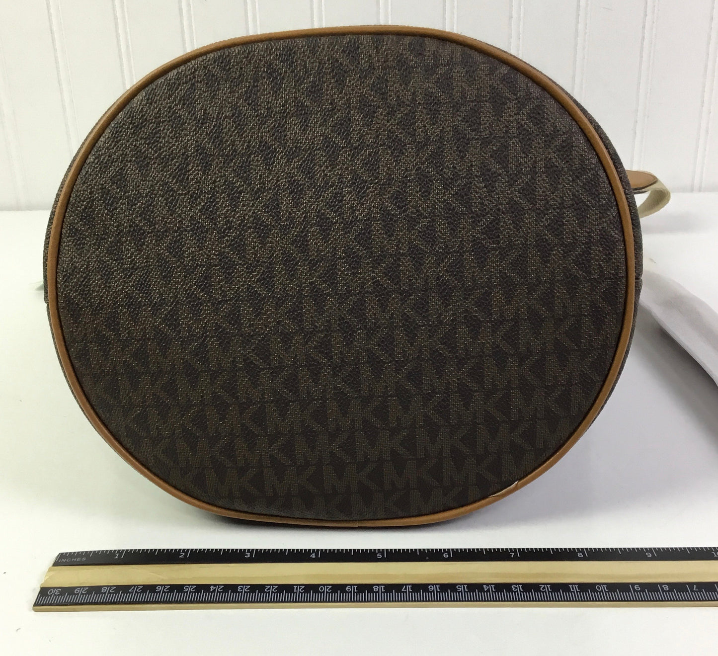 Crossbody Designer By Michael Kors In Brown, Size:Large