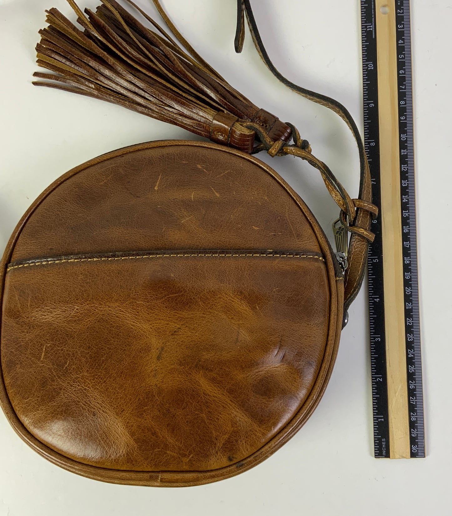 Crossbody Designer By Patricia Nash In Brown, Size:Small