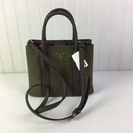 Crossbody Designer By Michael Kors In Green, Size:Medium