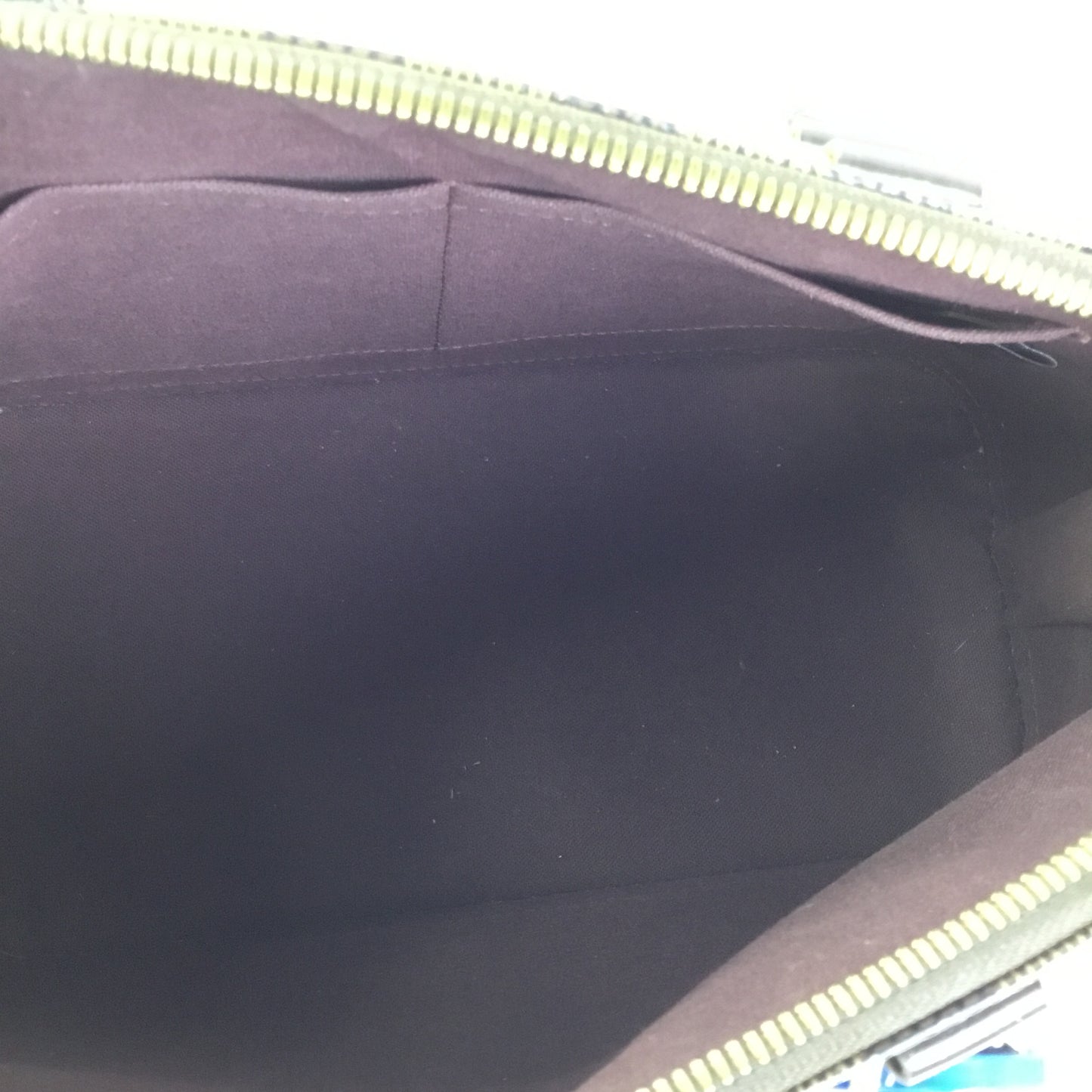 Handbag Luxury Designer By Louis Vuitton In Brown, Size:Medium