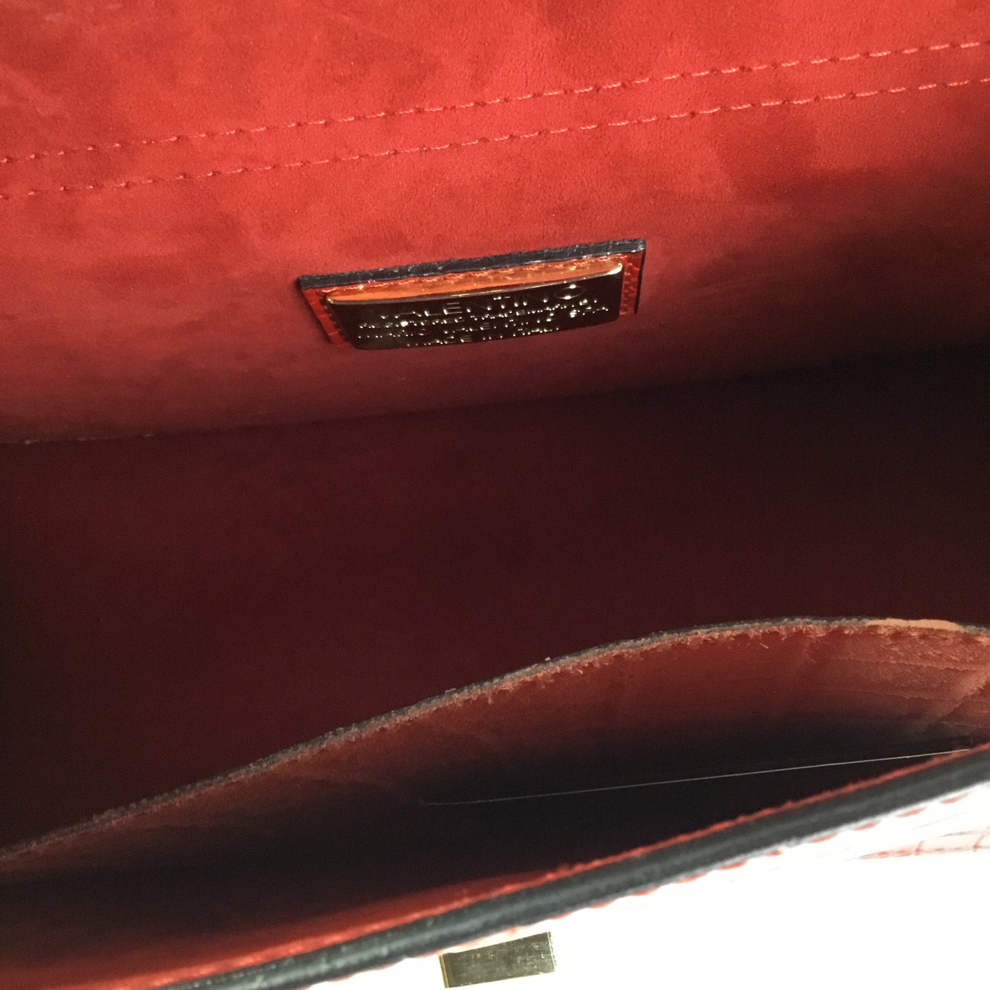 Handbag Designer By Valentino-Mario In Red, Size:Large