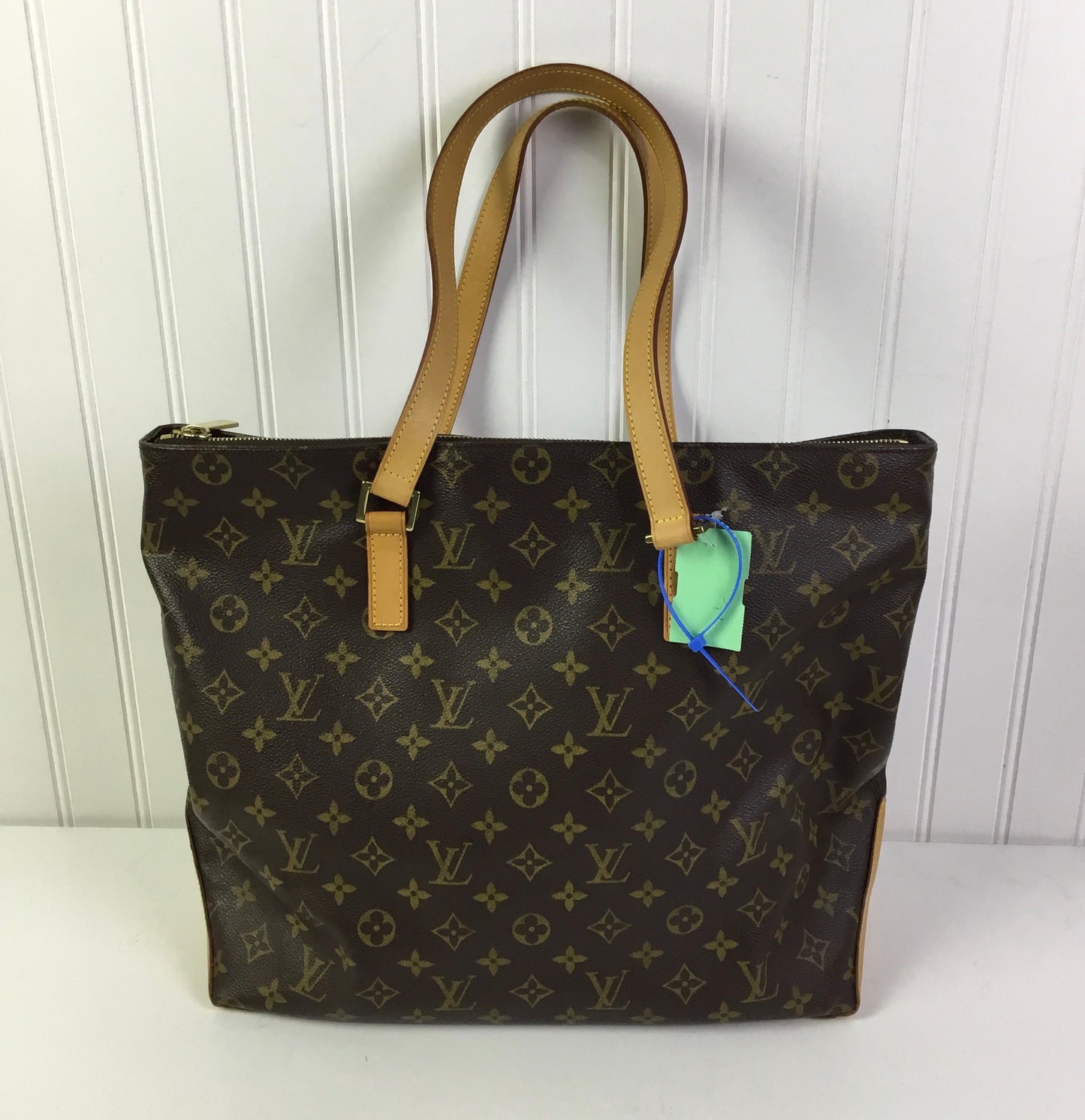 Handbag Luxury Designer By Louis Vuitton In Brown, Size:Large