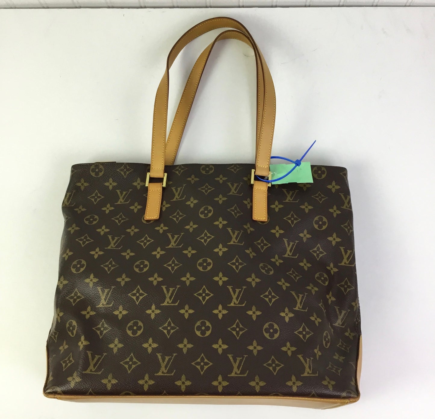 Handbag Luxury Designer By Louis Vuitton In Brown, Size:Large