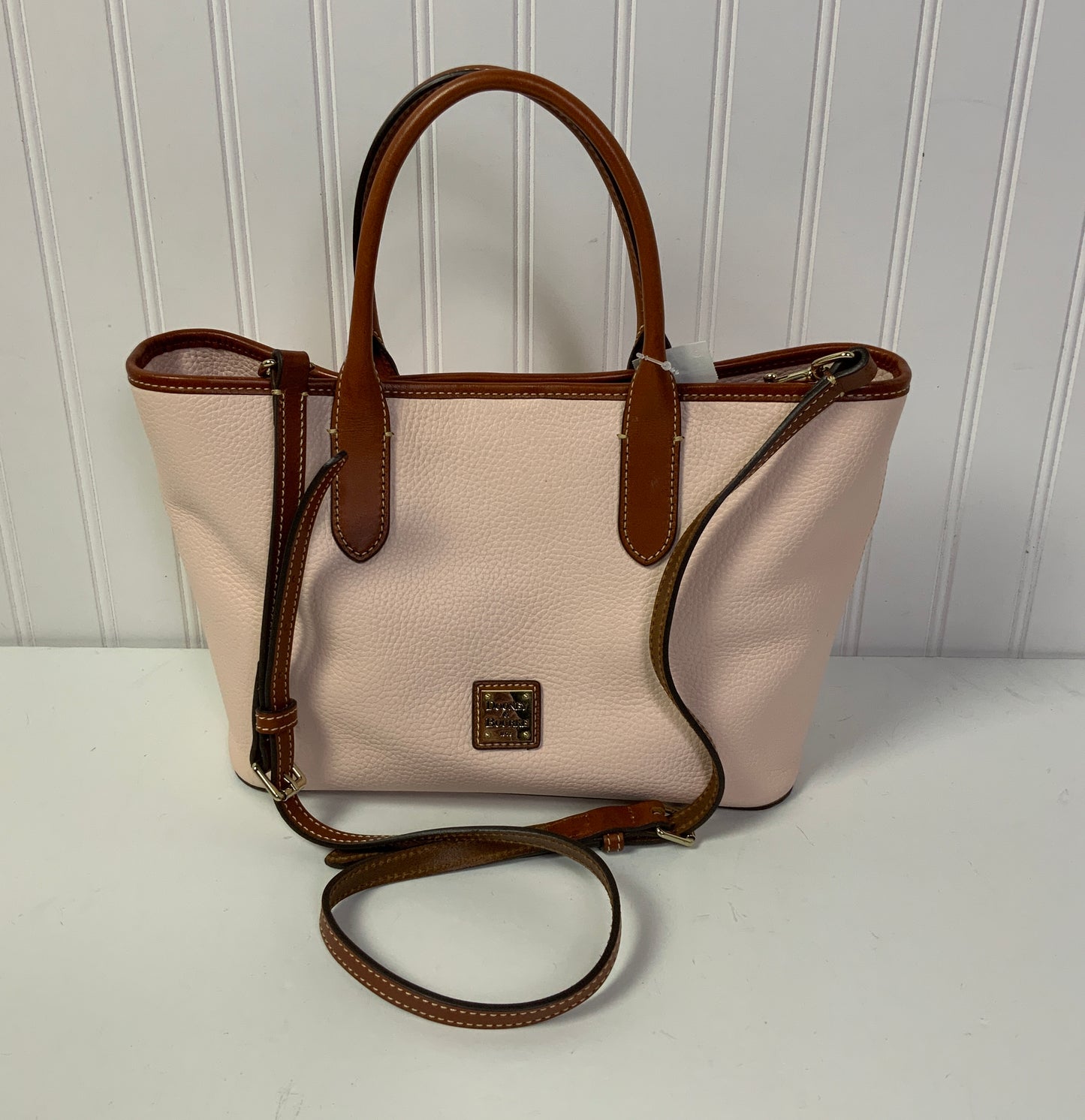 Handbag Designer By Dooney And Bourke In Pink, Size:Medium
