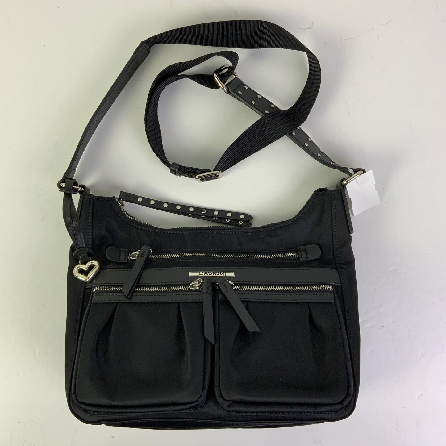 Crossbody Designer By Brighton In Black, Size:Medium