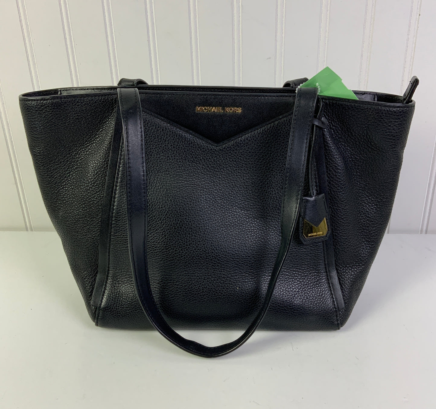 Handbag Designer By Michael Kors In Black, Size:Medium