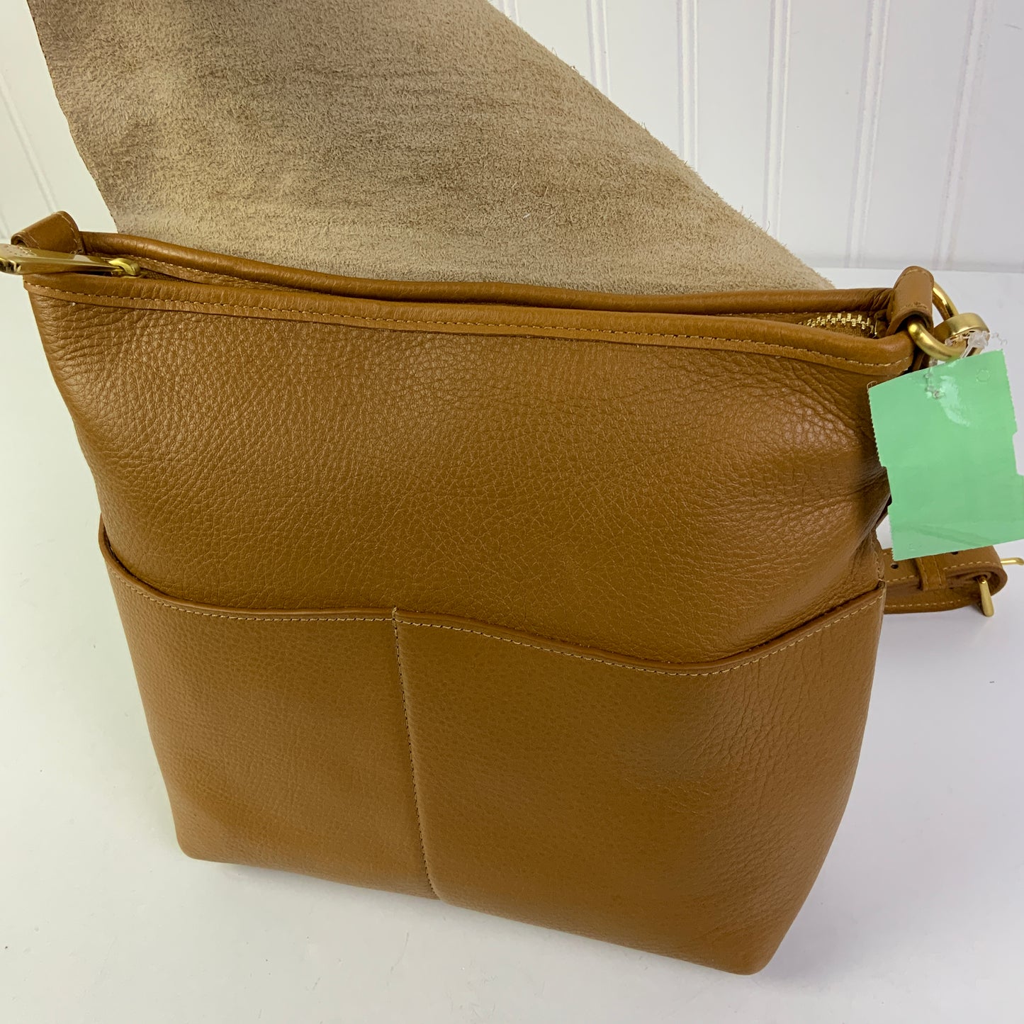 Crossbody Leather By Cma, Size: Medium