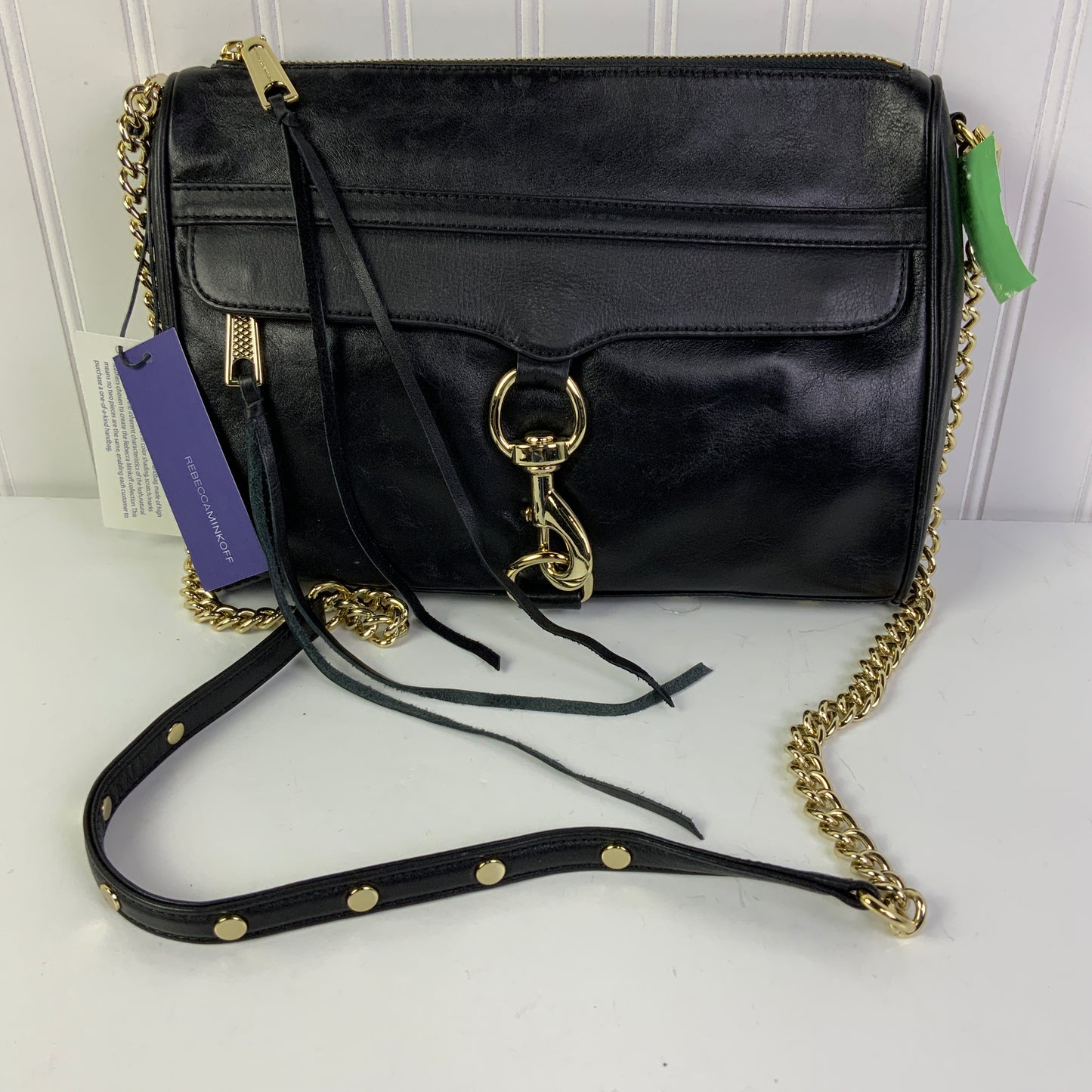 Crossbody Designer By Rebecca Minkoff In Black, Size:Medium