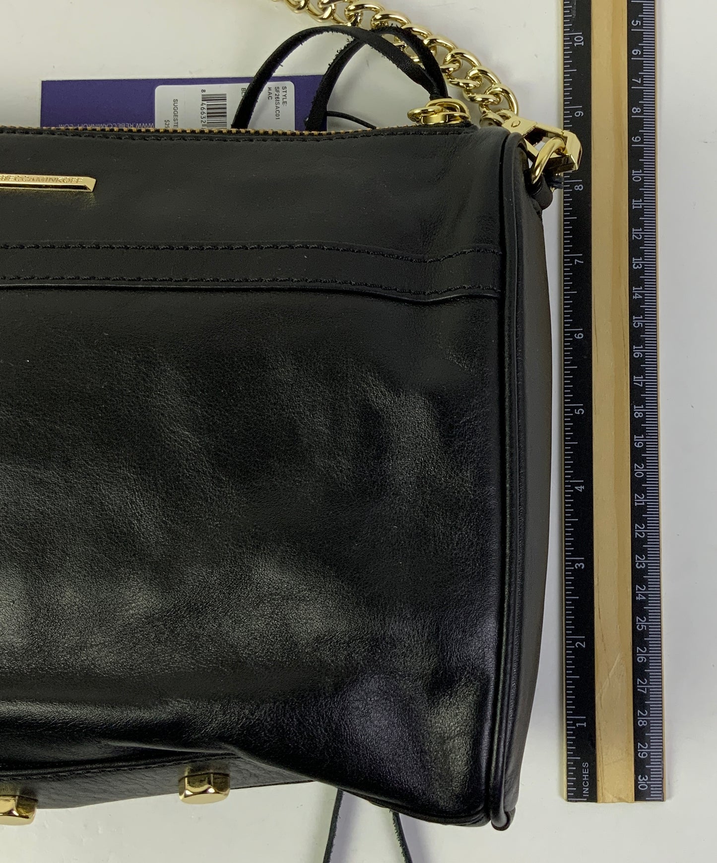 Crossbody Designer By Rebecca Minkoff In Black, Size:Medium