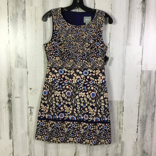 Dress Work By Maeve In Blue & Cream, Size:Sp