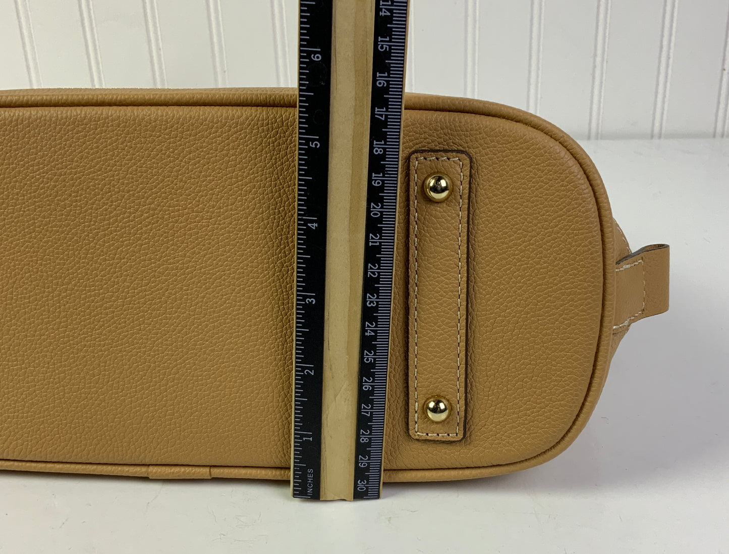 Handbag Designer By Dooney And Bourke In Tan, Size:Medium