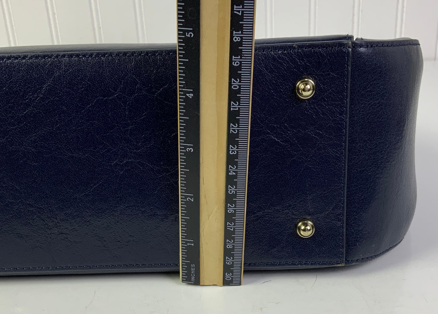 Handbag Designer By Brahmin In Blue, Size:Medium