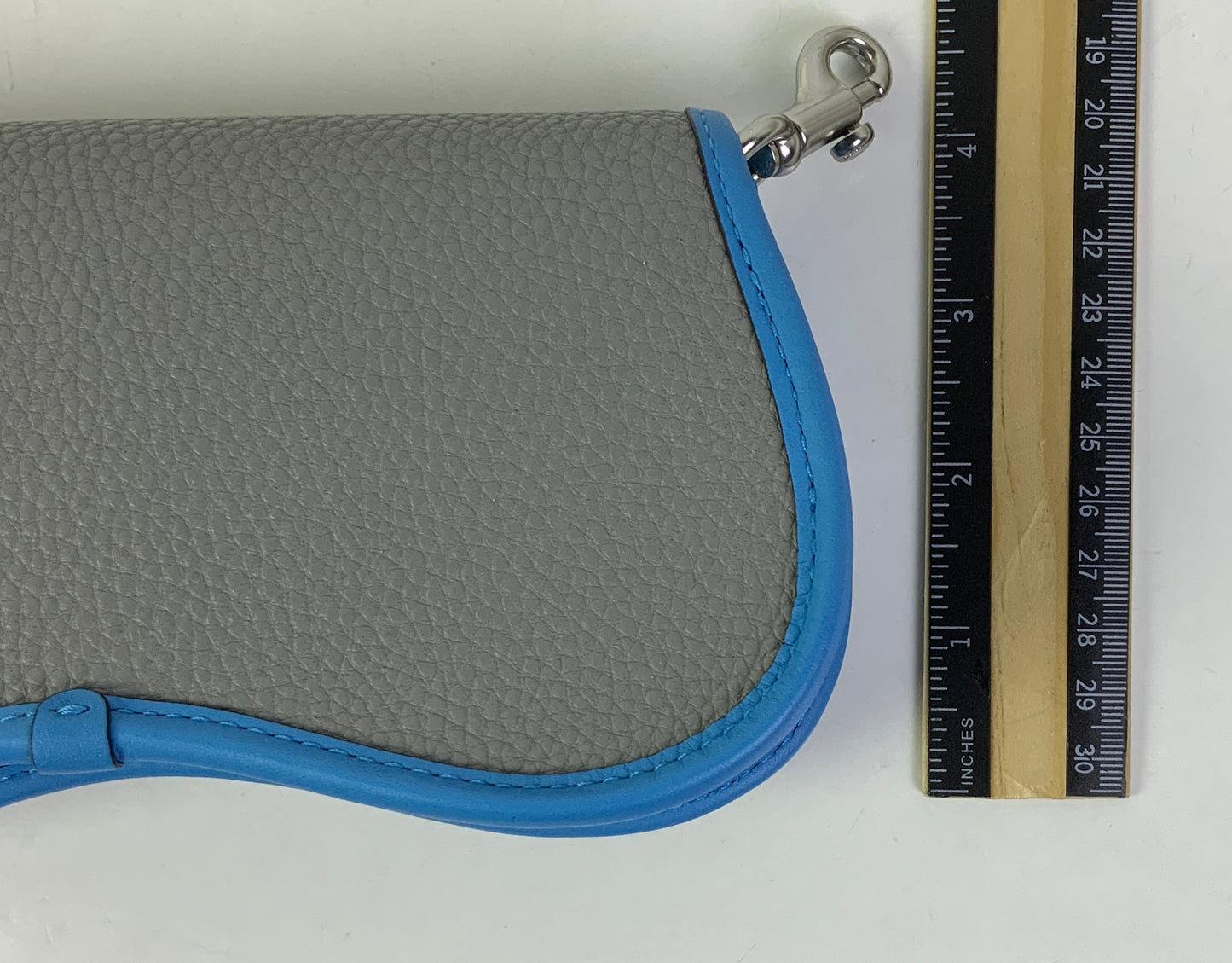 Handbag Designer By Coach In Blue & Grey, Size:Small