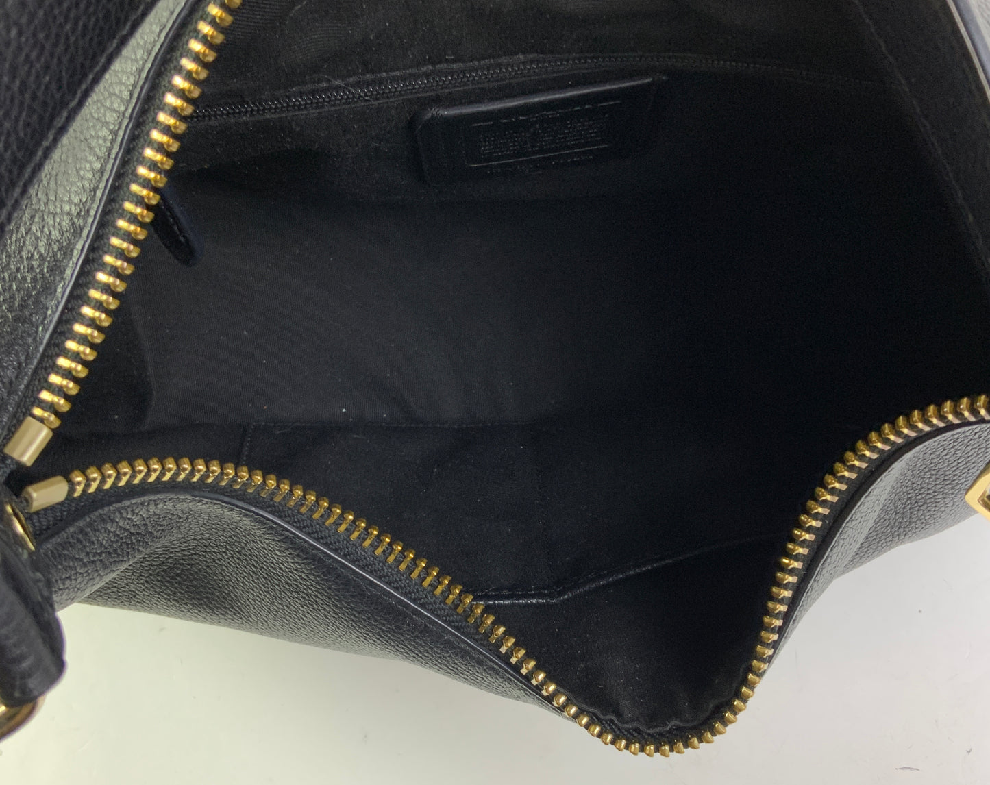 Handbag Designer By Coach In Black, Size:Medium