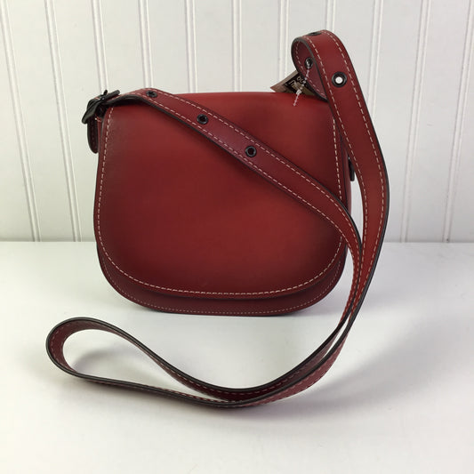 Crossbody Designer By Coach In Red, Size:Medium