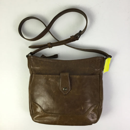 Handbag Designer By Frye In Brown, Size:Medium