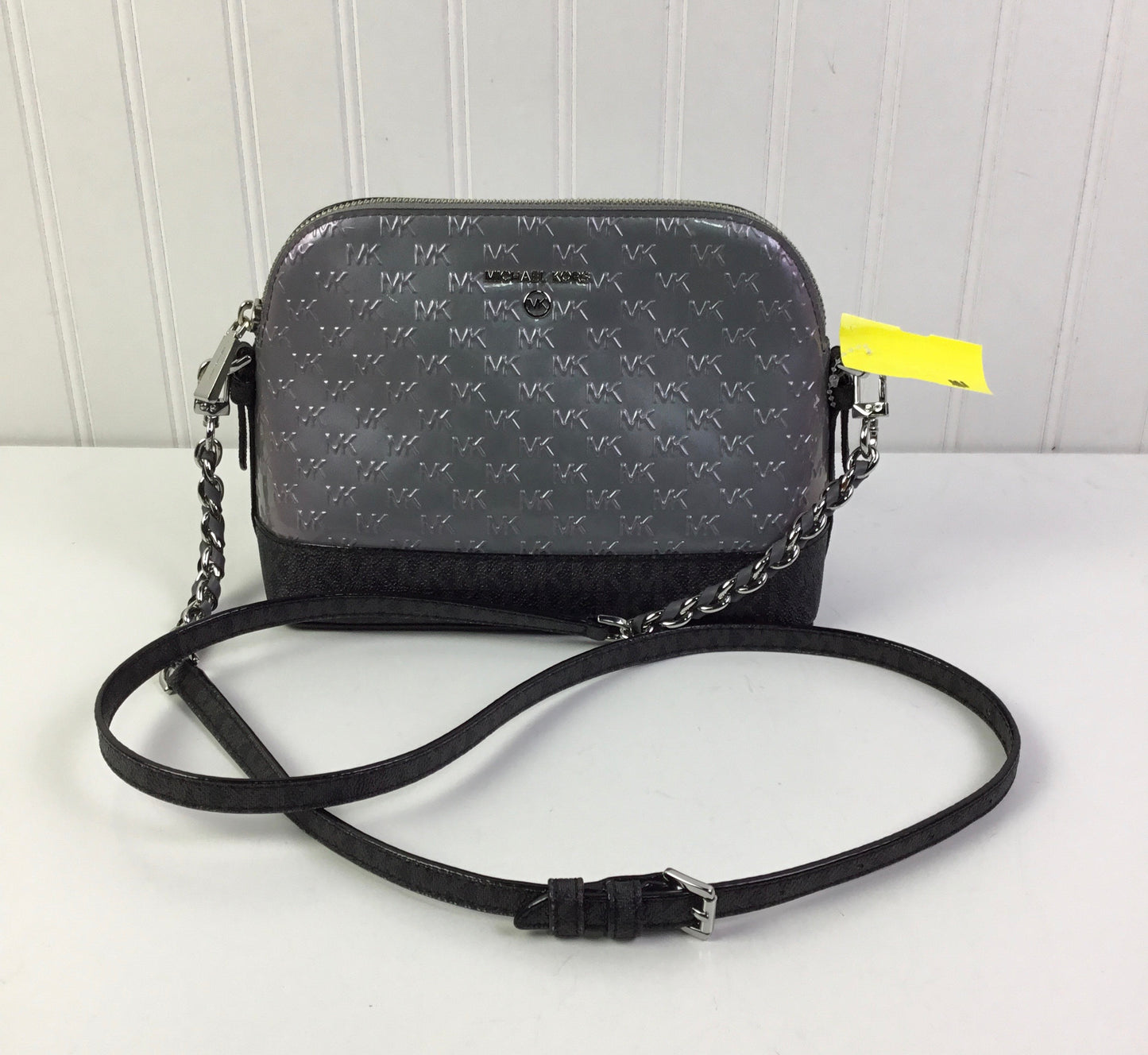 Crossbody Designer By Michael Kors In Blue, Size:Small