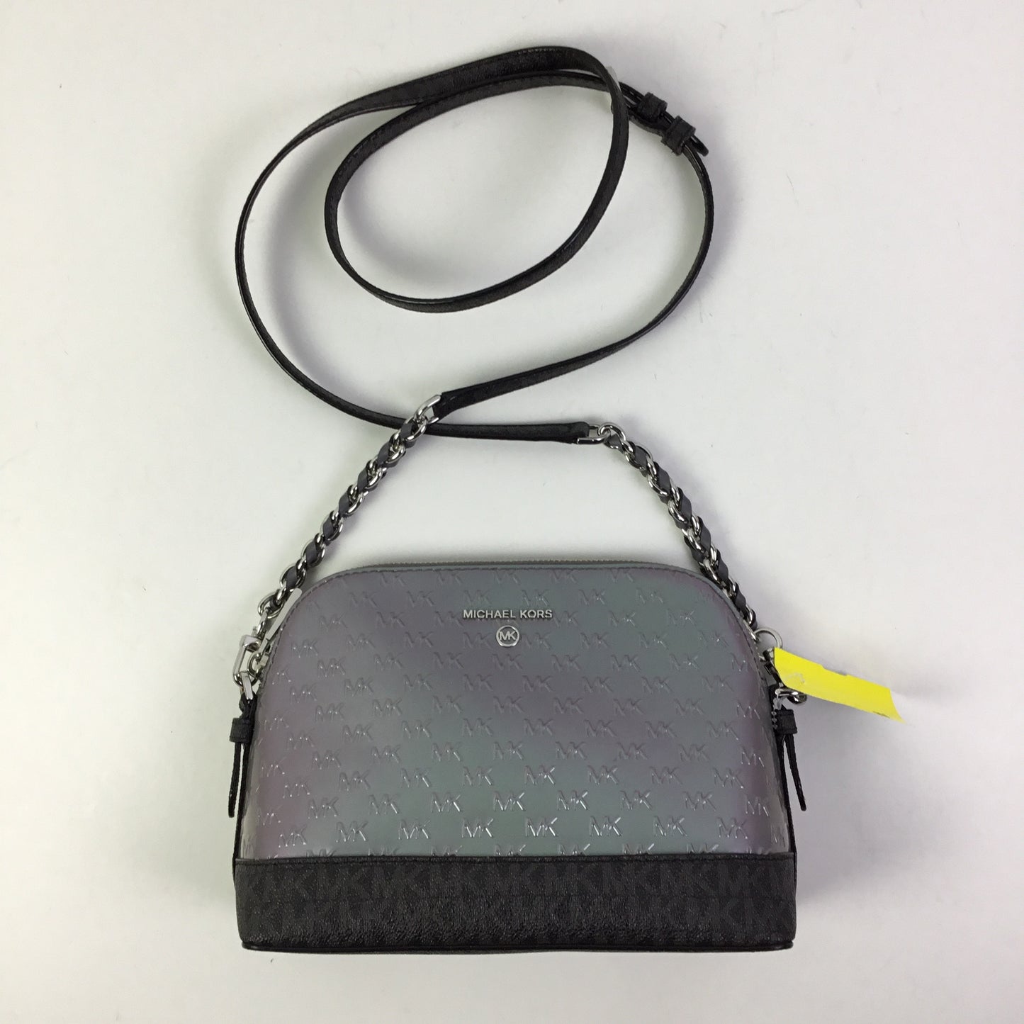 Crossbody Designer By Michael Kors In Blue, Size:Small