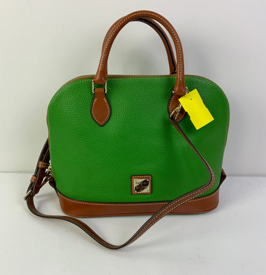 Handbag Designer By Dooney And Bourke In Green, Size:Medium