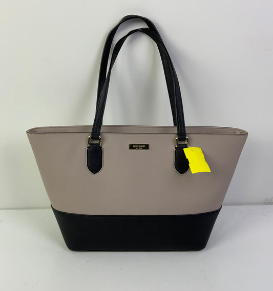 Handbag Designer By Kate Spade In Black & Pink, Size:Medium