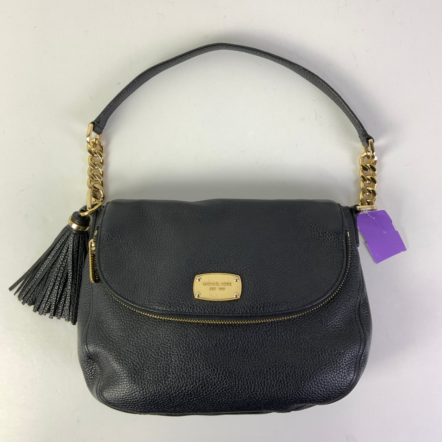 Handbag Designer By Michael Kors In Black, Size:Medium