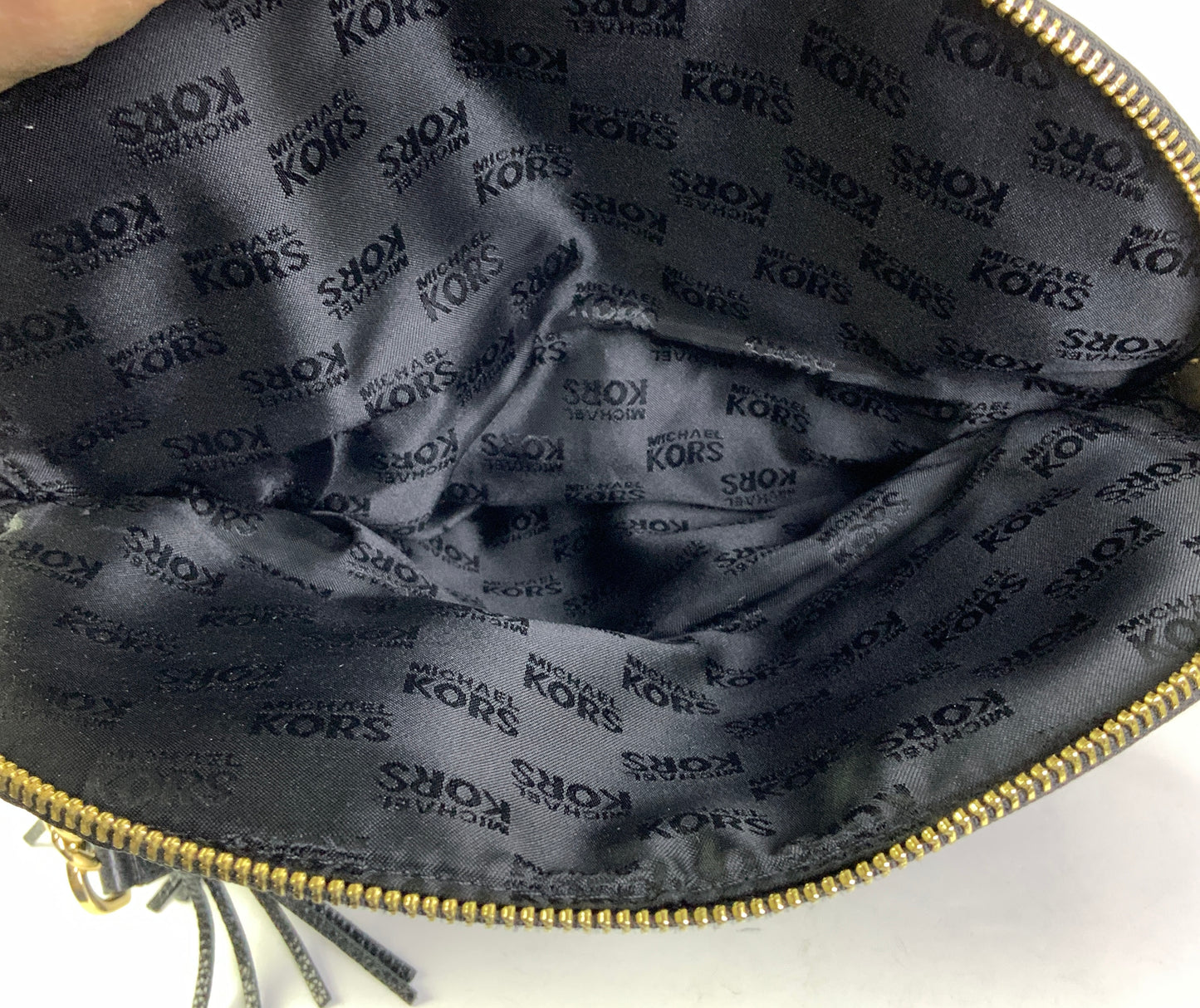 Handbag Designer By Michael Kors In Black, Size:Medium
