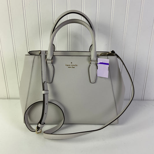 Handbag Designer By Kate Spade In Ivory, Size:Medium
