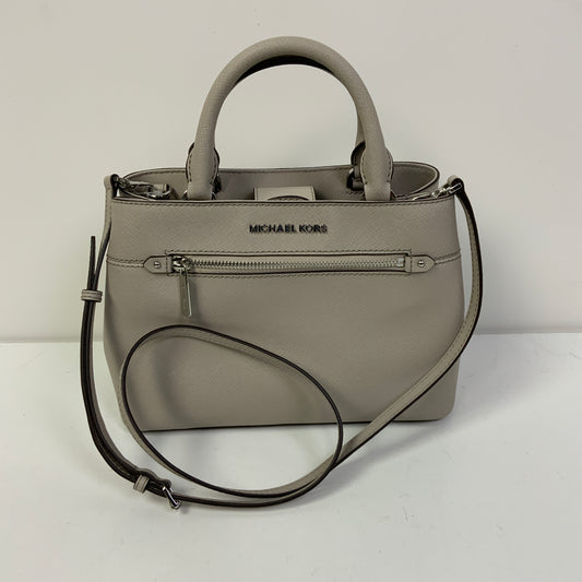 Handbag Designer By Michael Kors In Taupe, Size:Small
