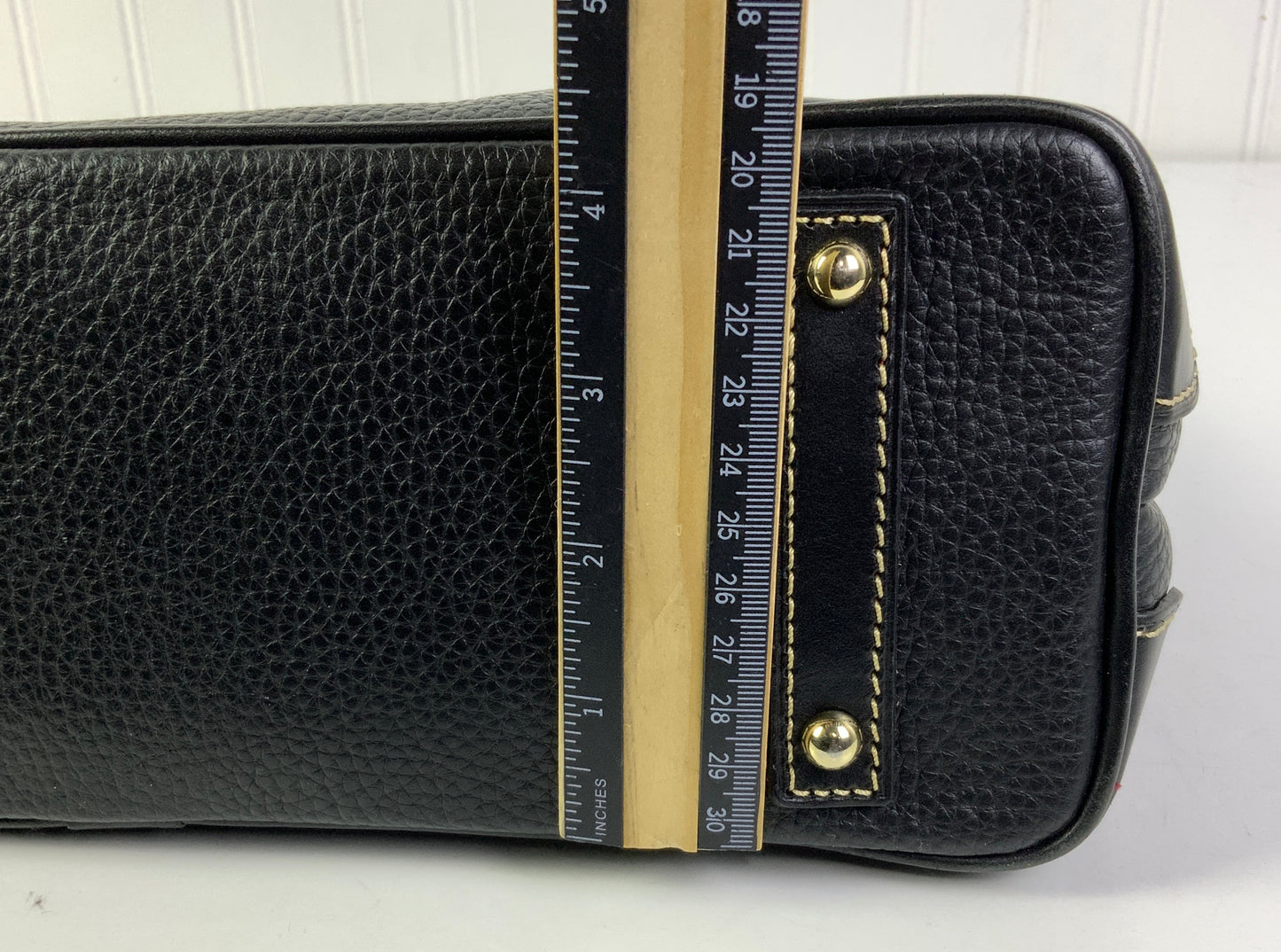 Handbag Designer By Dooney And Bourke In Black, Size:Medium
