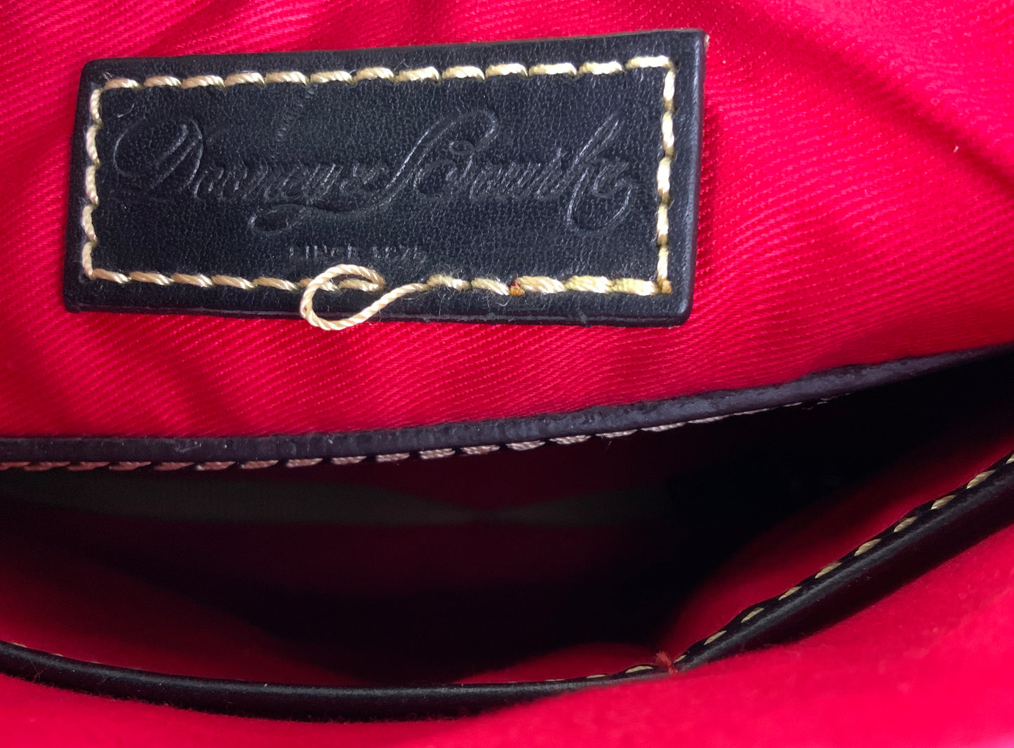 Handbag Designer By Dooney And Bourke In Black, Size:Medium